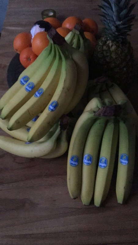 Voor 14,- aan bananen......