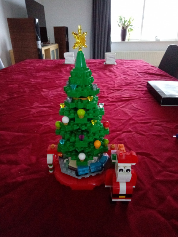 Onze kerstboom dit jaar